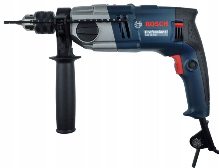 WIERTARKA UDAROWA 800W GSB 18-2 RE BOSCH WALIZKA