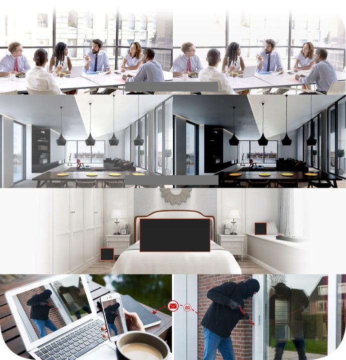 Kamera IP do Monitoringu PoE 8MPx 4K 3840x2160p