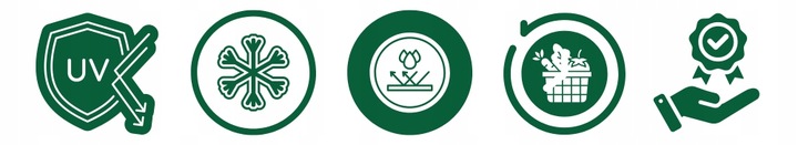 SZKLARNIA OGRODOWA POLIWĘGLAN DOMEK 1,9x1,95m 3,61m2 OCHRONA UV