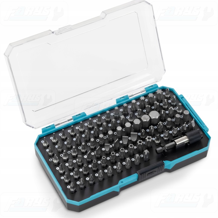 Zestaw bitów 85 el. TORX, IMBUS, SPLINE, PH, PZ, SL FR2358