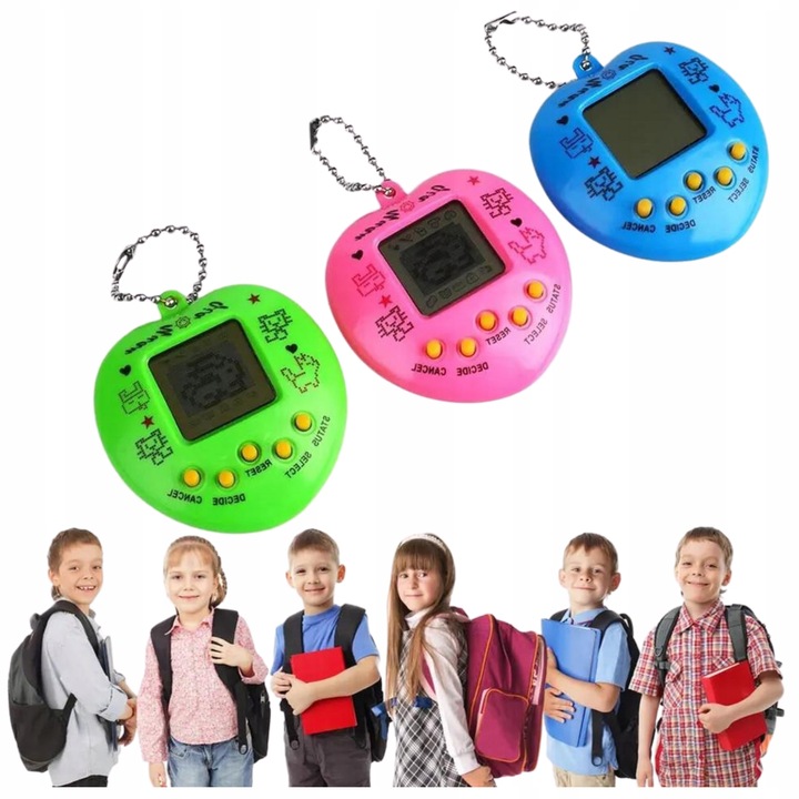 GRA TAMAGOTCHI TAMAGOCZI ELEKTRONICZNA GRA INTERAKTYWNE ZWIERZĄTKO