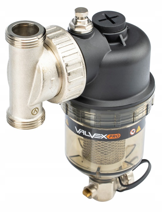 FILTR MAGNETYCZNY SEPARATOR ZANIECZYSZCZEŃ ODMULNIK INSTALACJI C.O 1" DN25