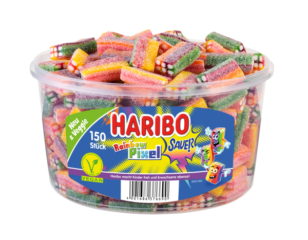 Żelki Haribo Rainbow Pixel 1,2 kg