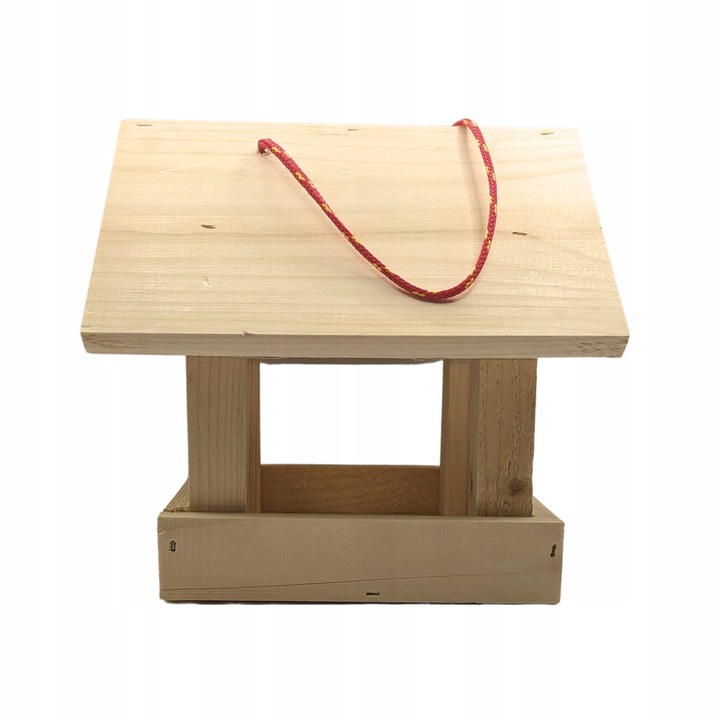 Karmnik dla ptaków + ziarno pokarm do samodzielnego malowania