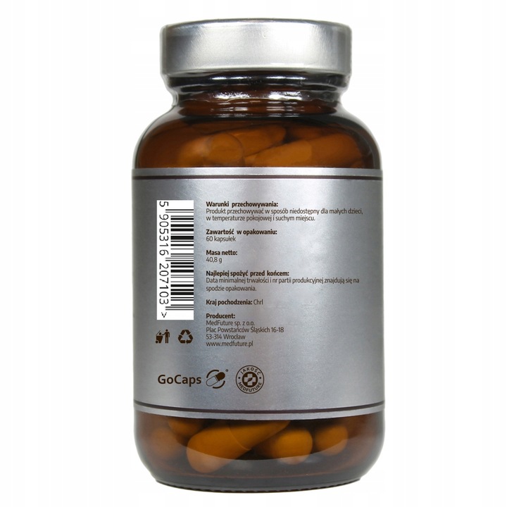 Grzyb Reishi - Ganoderma Lucidum - ekstrakt 670 mg Odporność Relaks Stres