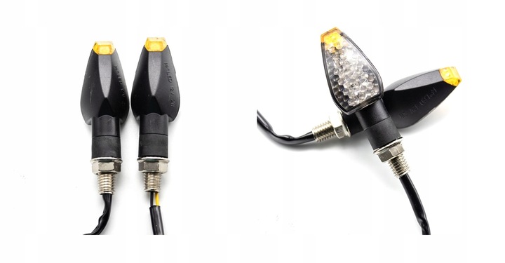 KIERUNKOWSKAZY QUAD MOTOR SKUTER MIGACZE DYMIONE 12 LED 4SZT !!!