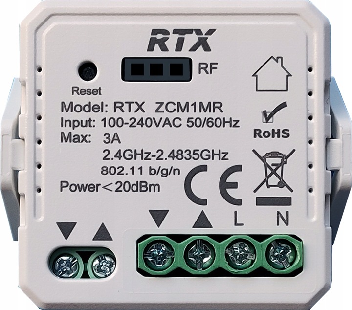 RTX Moduł Sterownik Rolet TUYA ZigBee TUYA DOPUSZKOWY