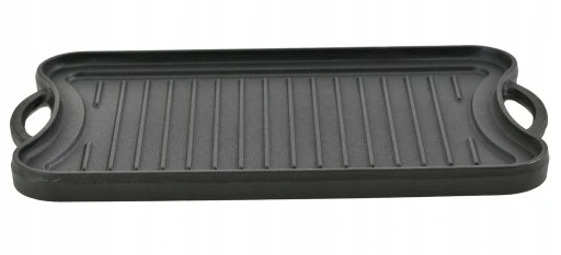 Płyta ŻELIWNA Grillowa na OGNISKO Grilla Patelnia Grill Dwustronna