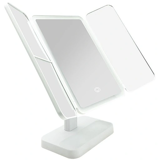 LUSTERKO DO MAKIJAŻU Z OŚWIETLENIEM LED PODŚWIETLANE POWIĘKSZAJĄCE PREMIUM