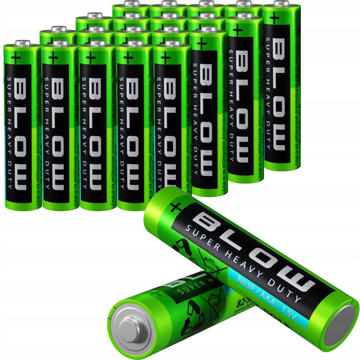 40x BATERIA = 20x AA + 20x AAA PALUSZKI ZESTAW