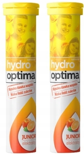 HYDROOPTIMA Junior Elektrolity 2 x 20 tabletek mus