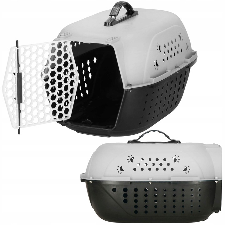 DUŻY TRANSPORTER dla psa kota królika zwierząt KOJEC KLATKA przenośna BOX