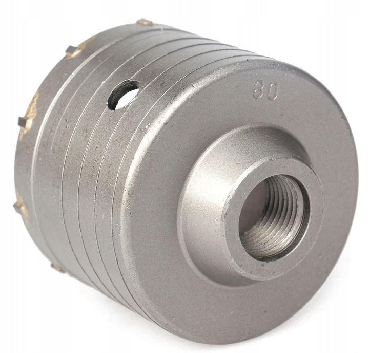 OTWORNICA KORONKA WIERTŁO DO BETONU FREZ DO PUSZEK SDS PLUS 80mm