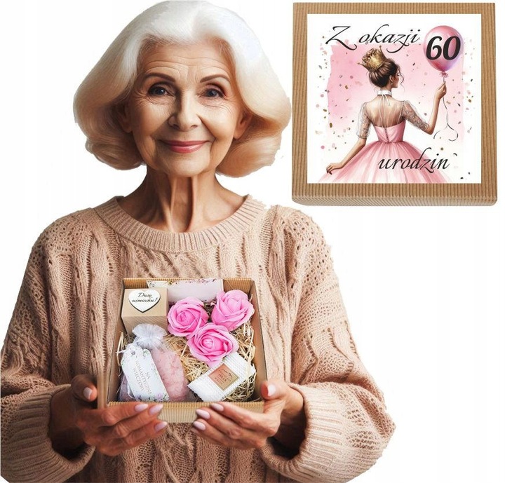 PREZENT na 40 urodziny 50 urodziny dla kobiety 20 30 60 18 KOSZ