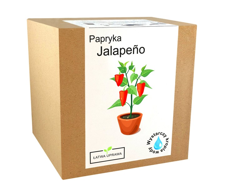 MIX ZESTAWÓW DO UPRAWY OSTRE PAPRYCZKI CHILLI 3x NAWADNIACZE DO DOMU