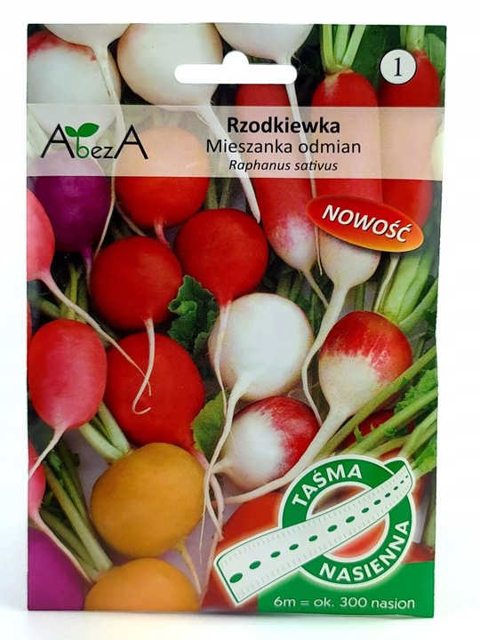 ZESTAW 2240 Sprawdzonych Nasion Warzyw na taśmie