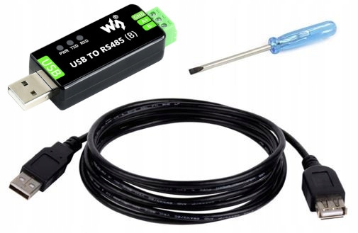 Konwerter przemysłowy USB - RS485 CH343G Waveshare 22456