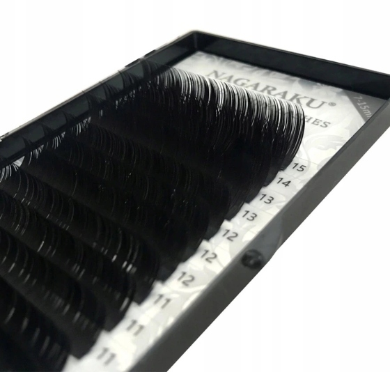 Rzęsy NAGARAKU MIX Premium C 0.10 7-15mm 16 pasków