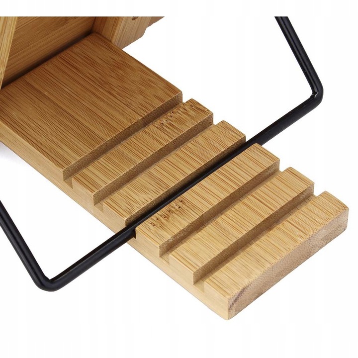 PODSTAWKA POD KSIĄŻKĘ STOJAK PODPÓRKA NA TABLET DO CZYTANIA BAMBUS