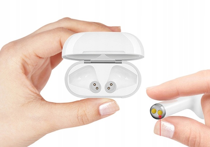 Słuchawki Bezprzewodowe +POWERBANK MIKROFON KOLORY