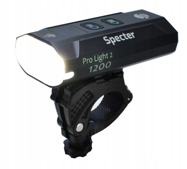 Oświetlenie rowerowe Specter ProLight2 1200lm 3 LED lampa lampka rowerowa