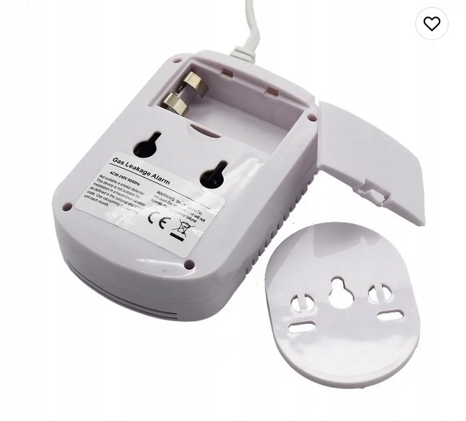 CZUJNIK TLENKU WĘGLA CZADU GAZU DETEKTOR CO 230V