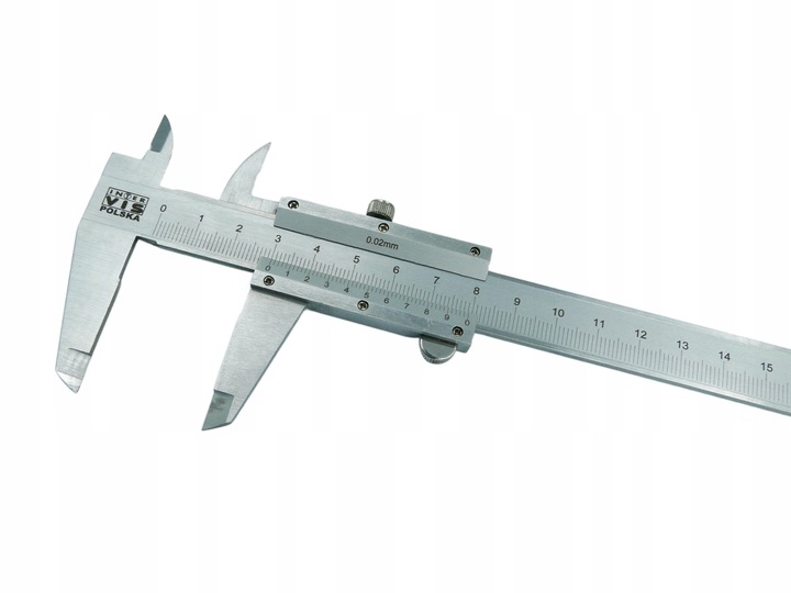 SUWMIARKA NONIUSZOWA ANALOGOWA 150 / 0,02 mm INTER-VIS L150 - IV0150 +