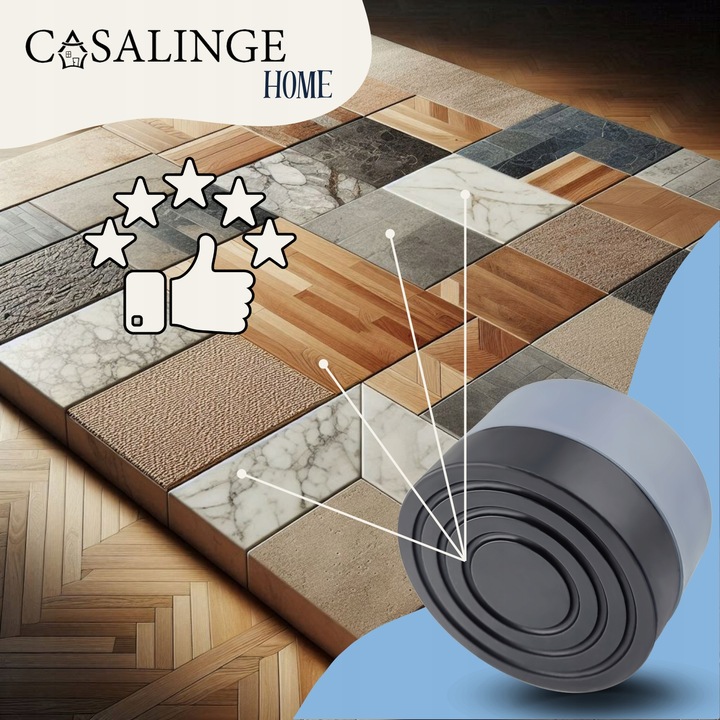 MATA ANTYWIBRACYJNA POD PRALKĘ ZMYWARKĘ GUMA PODKŁADKI ANTYWIBRACYJNE SZARE