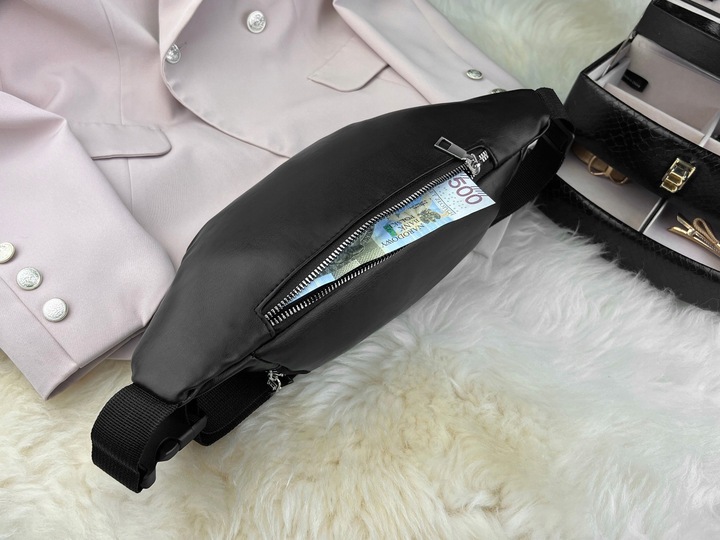 KOCHMANSKI saszetka na ramię lub nerka damska na pas czarna