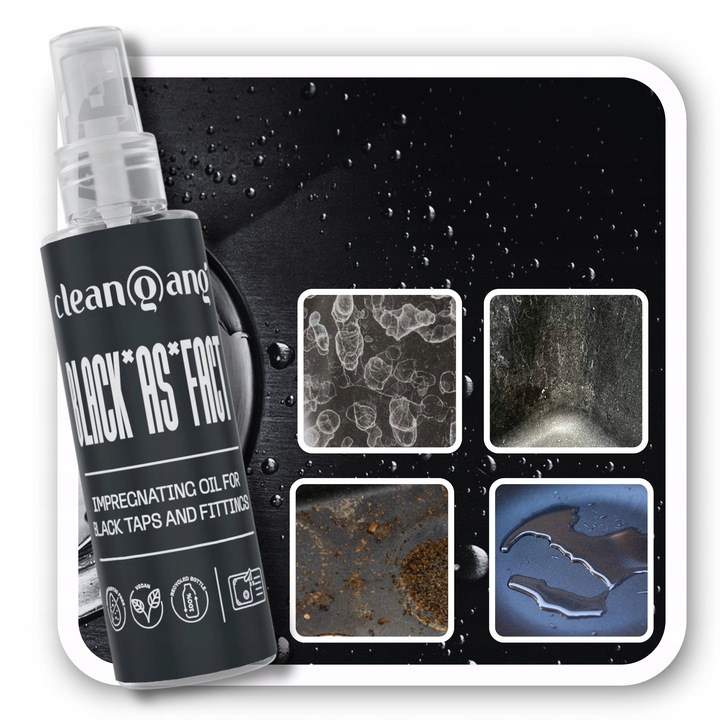 IMPREGNAT do zlewozmywaków CZARNYCH GRANITOWYCH pielęgnacja nabłyszczacz