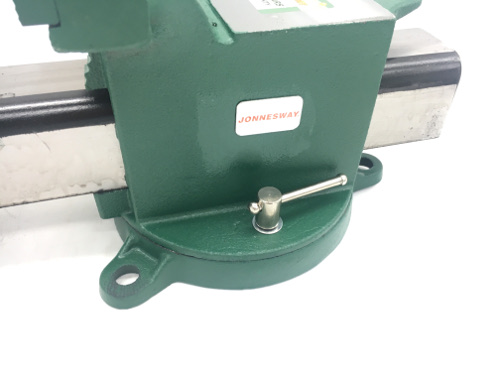 Imadło ślusarskie obrotowe 150mm stalowe 10 LAT G