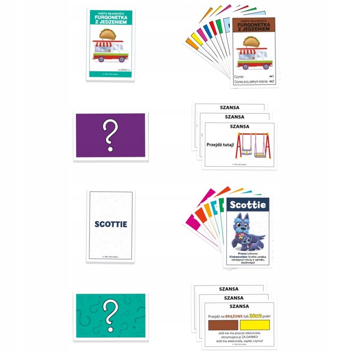 Gra Monopoly Junior 2w1 dwustronna plansza PL Hasbro F8562