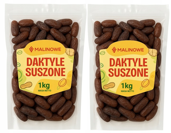 ZESTAW DAKTYLE SUSZONE 2x1kg DAKTYL SUSZONY BEZ PESTEK JAKOŚĆ PREMIUM