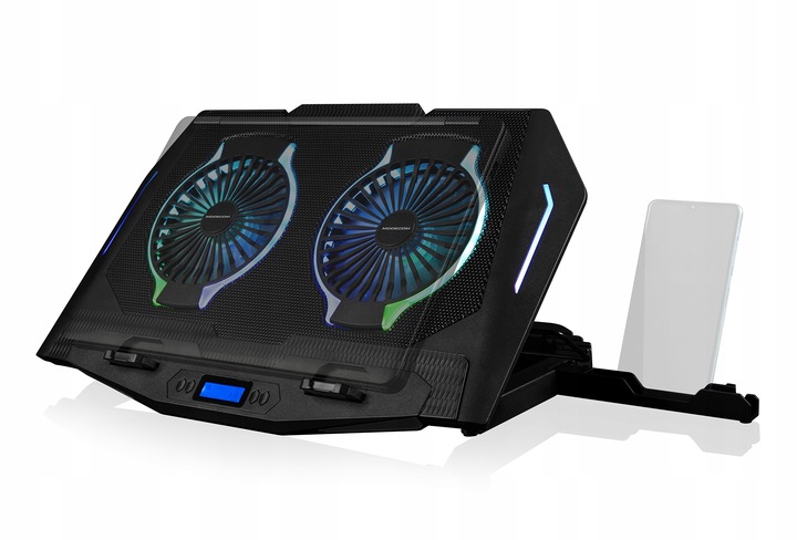 PODKŁADKA CHŁODZĄCA DO LAPTOPA Z EKRANEM 15,6 ORAZ 17,3 CALA MODECOM CF21