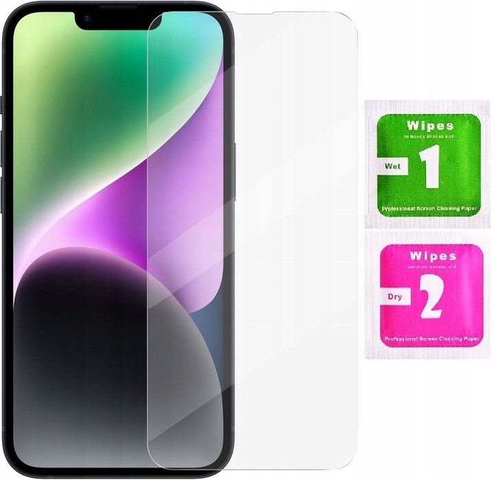 Etui Do iPhone 14 +Szkło 9H WZMACNIANE 360° Matt Case Do Magsafe