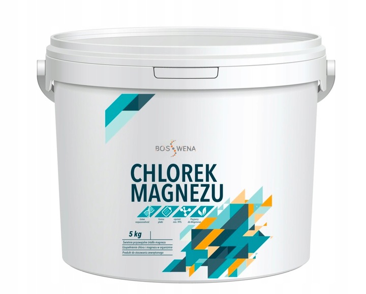 CHLOREK MAGNEZU SZEŚCIOWODNY 5 KG CZYSTY 5kg z morza