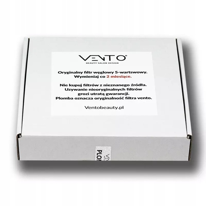 Filtr węglowy do pochłaniacza VENTO