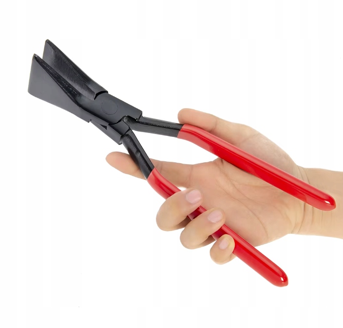 ZESTAW DEKARSKIE SZCZYPCE KLESZCZE GIĘCIA BLACH 275MM PROSTE ODGIĘTE 3