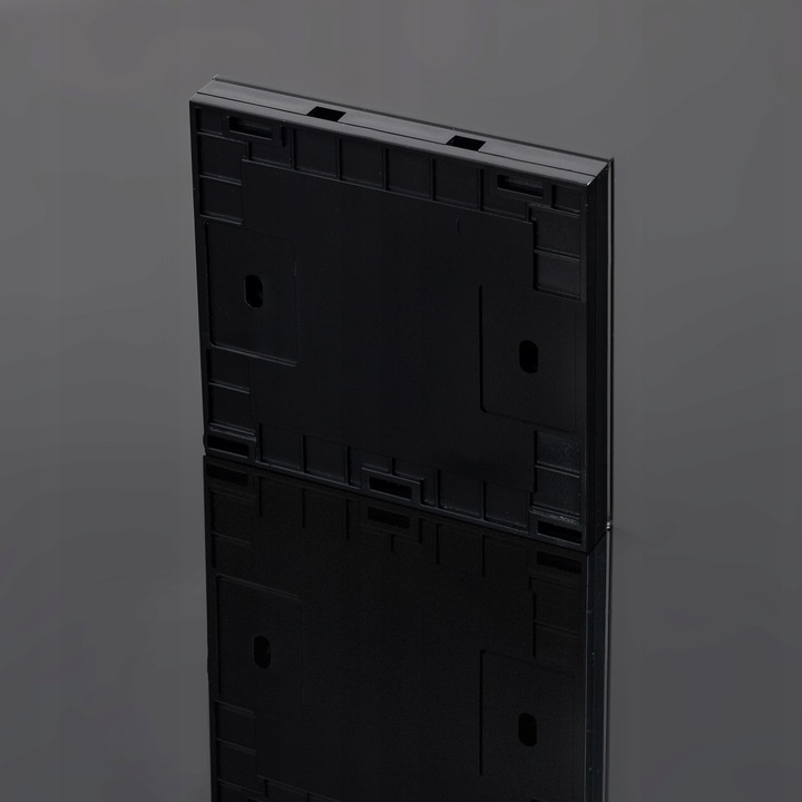 2x Dotykowy Szklany WŁĄCZNIK ŚWIATŁA LED SCHODOWY KRZYŻOWY LED Czarny