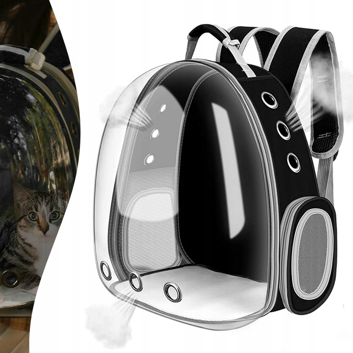TRANSPORTER PLECAK TORBA KOTA PSA PRZEZROCZYSTY