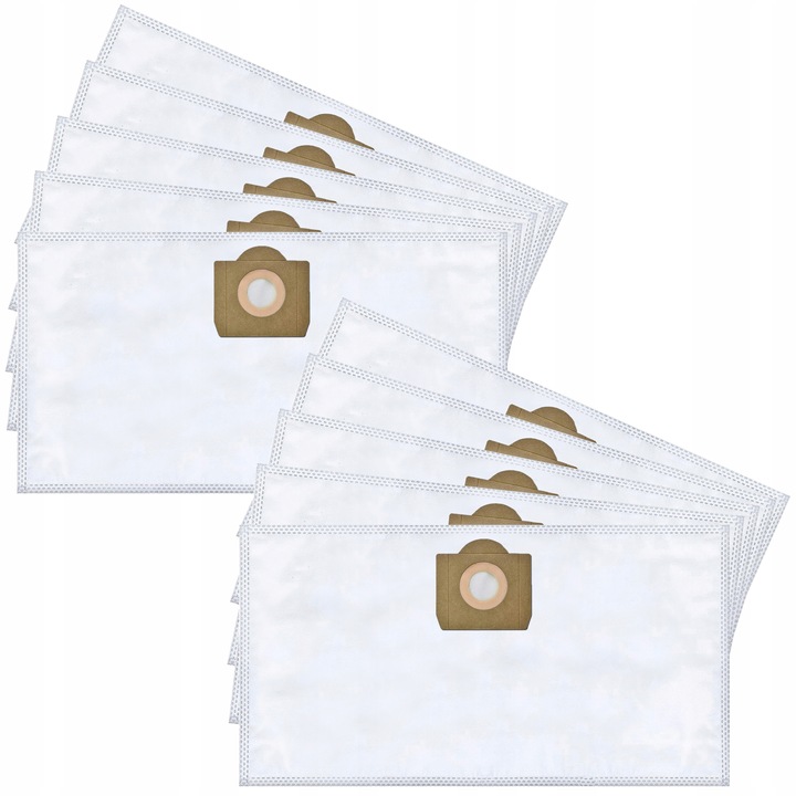 10x Worki do odkurzacza Bosch GAS 15 GAS20 GAS15 PS GAS15 L GAS 15-20