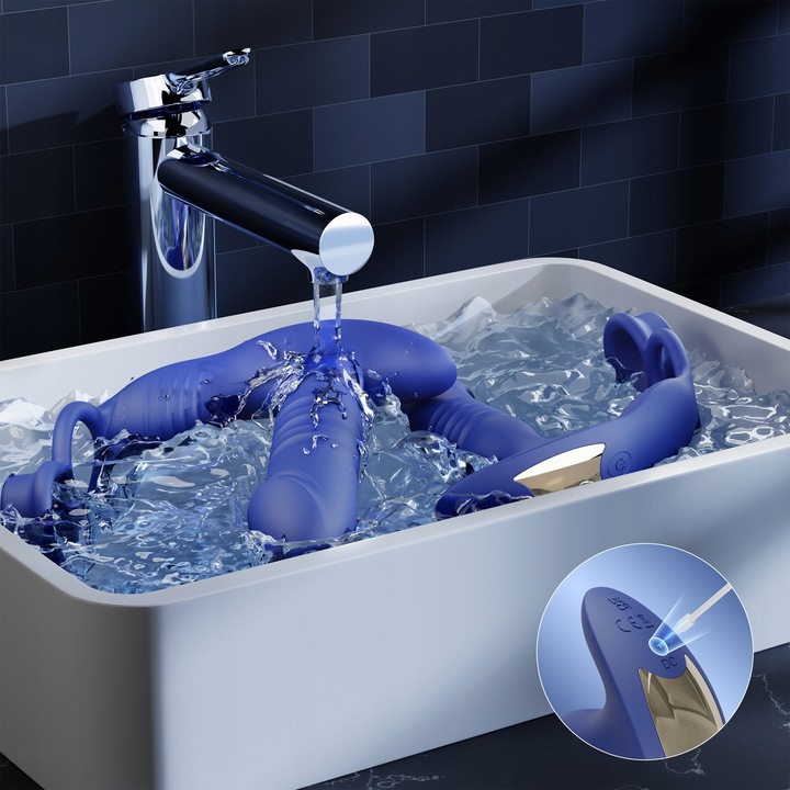 Zdalnie sterowany masażer prostaty z aplikacją APP