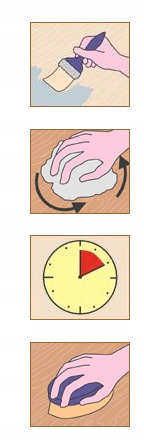 Wosk pszczeli Bezbarwny do drewna mebli 0,5L Borma