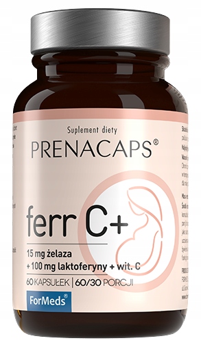 ForMeds PRENACAPS FERR C PLUS laktoferyna żelazo