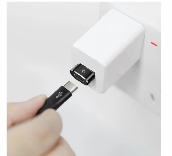 BASEUS ADAPTER PRZEJŚCIÓWKA Z USB-C DO USB OTG DO KOMPUTERA ŁADOWARKI 2 SZT