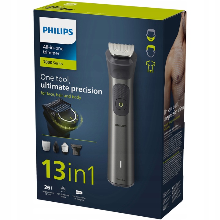 Trymer PHILIPS MG7925/15 Multigroom do brody włosów ciała 13w1