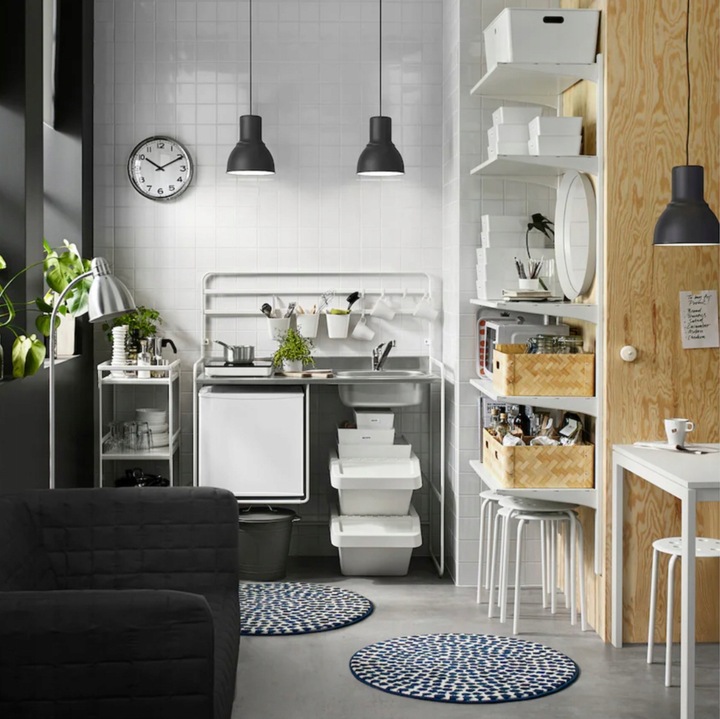 IKEA STOŁEK TABORET KRZESŁO KUCHENNE BIAŁY