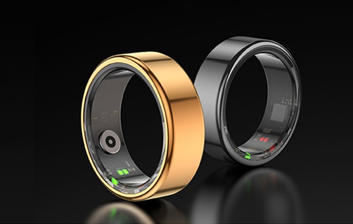 Smartring Colmi R02 20.3mm Smart Ring Roz. 11 Ip68 Monitor Snu Czarny