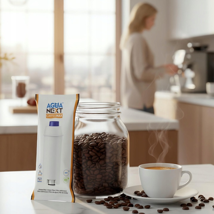 5x filtr wody do ekspresu Delonghi Dinamica Plus - Agua Next CaffeMax