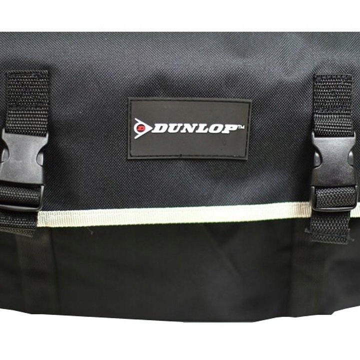 SAKWA ROWEROWA PODWÓJNA TYLNA NA BAGAŻNIK TORBA NA ROWER 26L DUNLOP